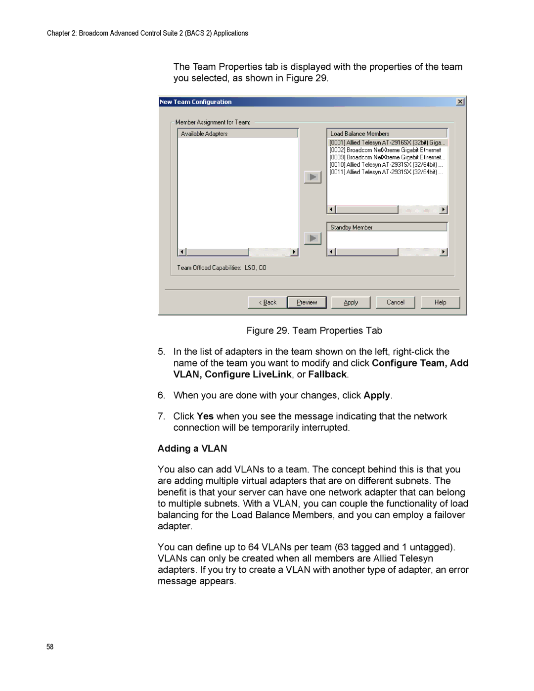 Allied Telesis AT-2972SX, AT-2916SX, AT2972SX/2 manual Adding a Vlan 