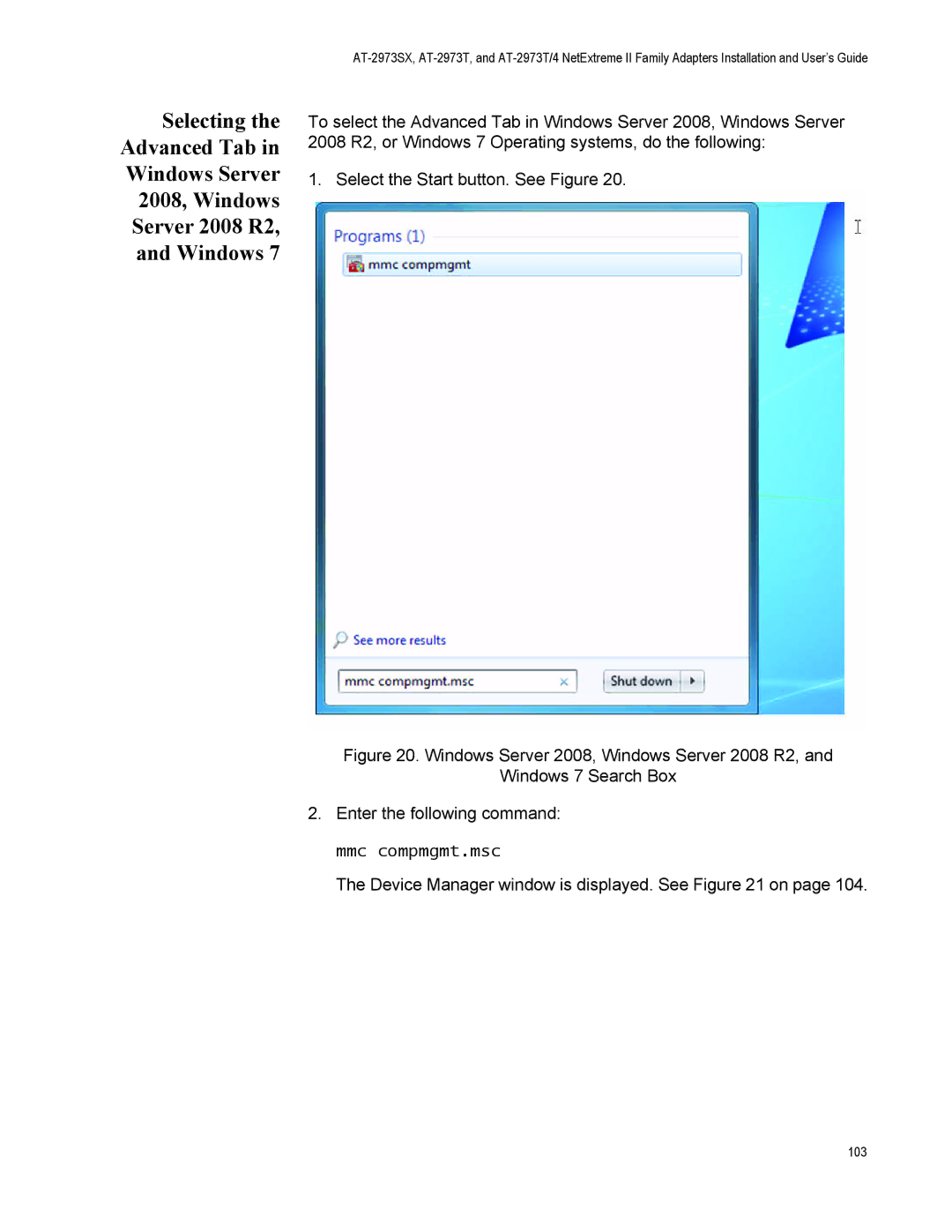 Allied Telesis AT-2973T/4, AT-2973SX manual 103 