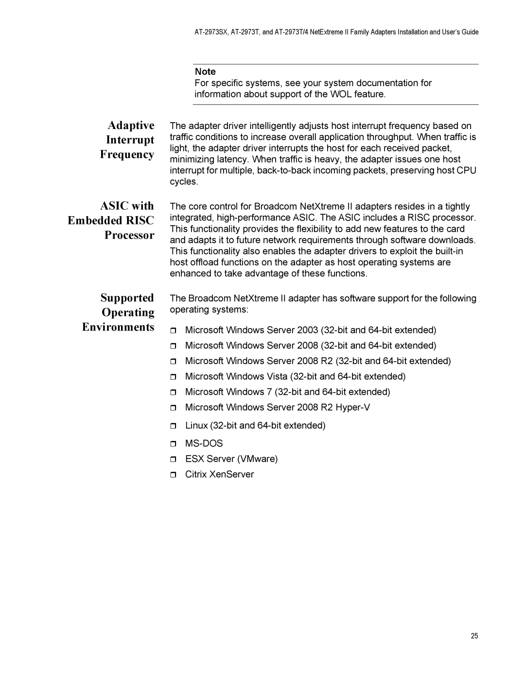 Allied Telesis AT-2973T/4, AT-2973SX manual  Ms-Dos 