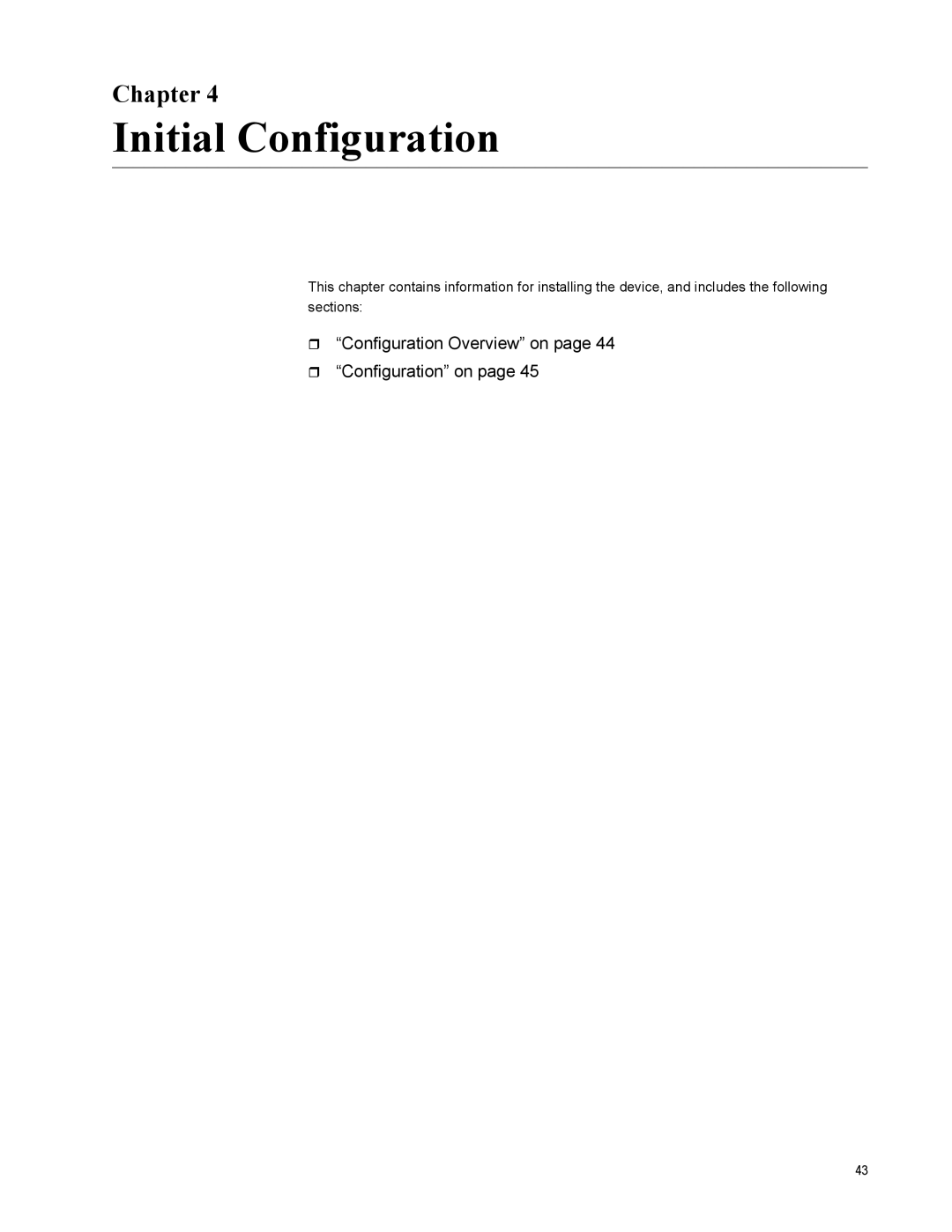 Allied Telesis AT-8000GS/POE, AT-8000GS/24 manual Initial Configuration, Chapter 