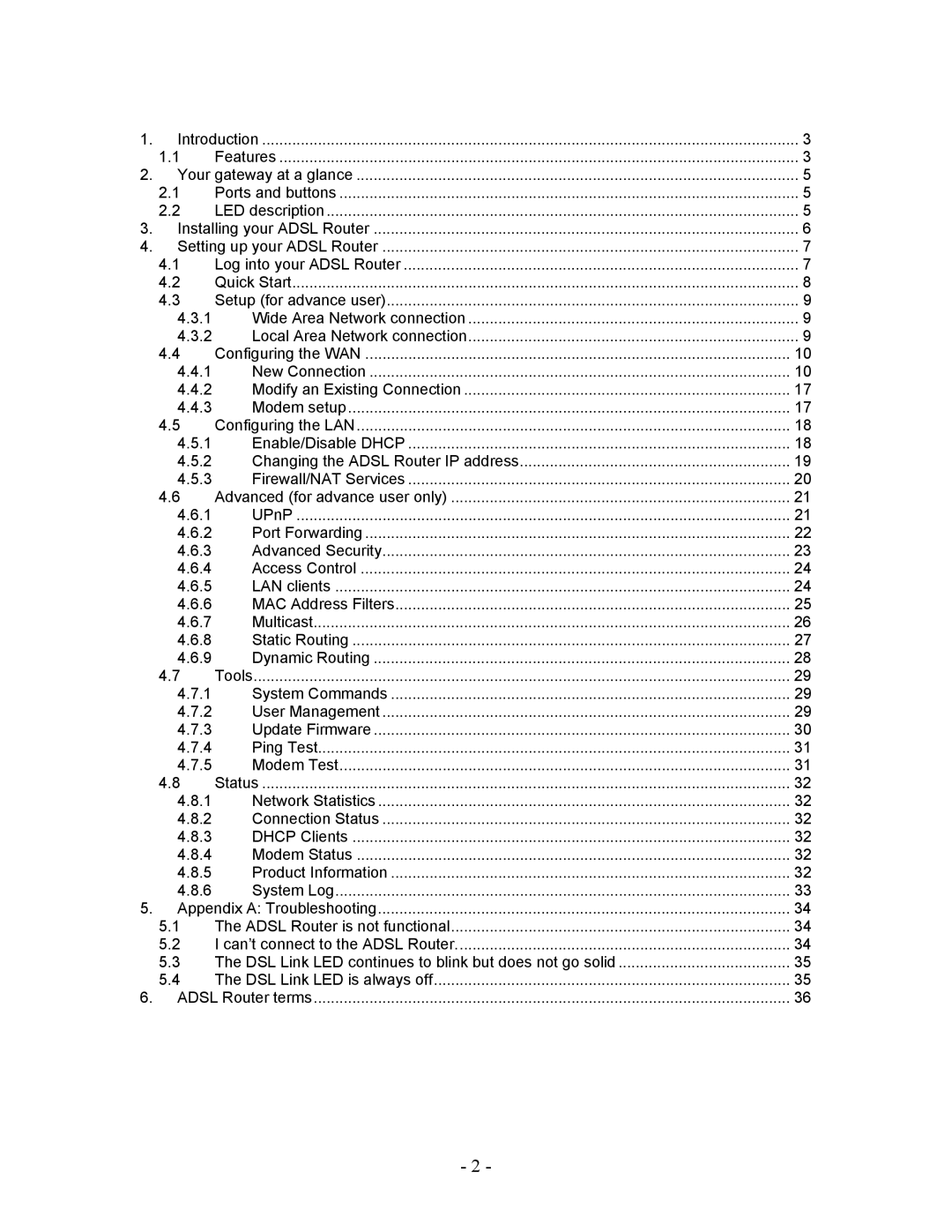 Allied Telesis AT-AR236E manual Wide Area Network connection Local Area Network connection 