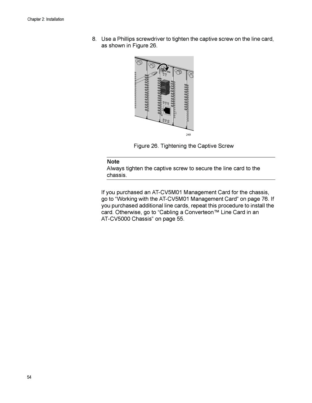 Allied Telesis AT-CV5000 manual 249 