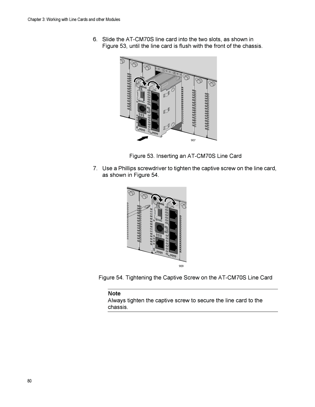 Allied Telesis AT-CV5000 manual 907 