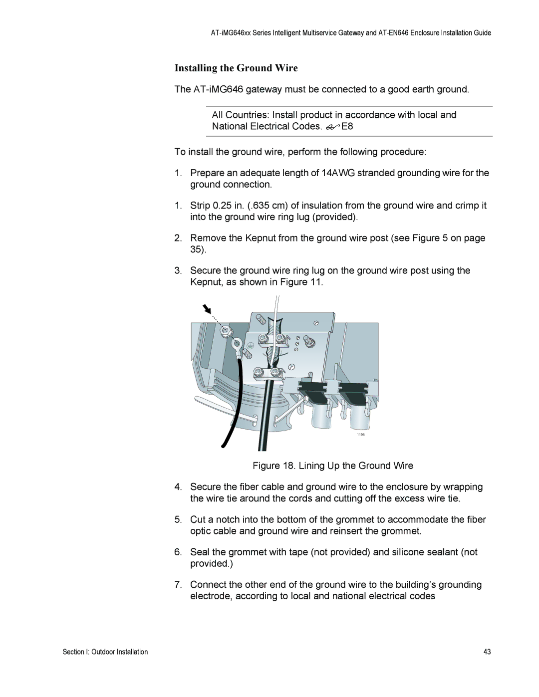 Allied Telesis AT-iMG646PX-ON, AT-EN646 manual 1196 