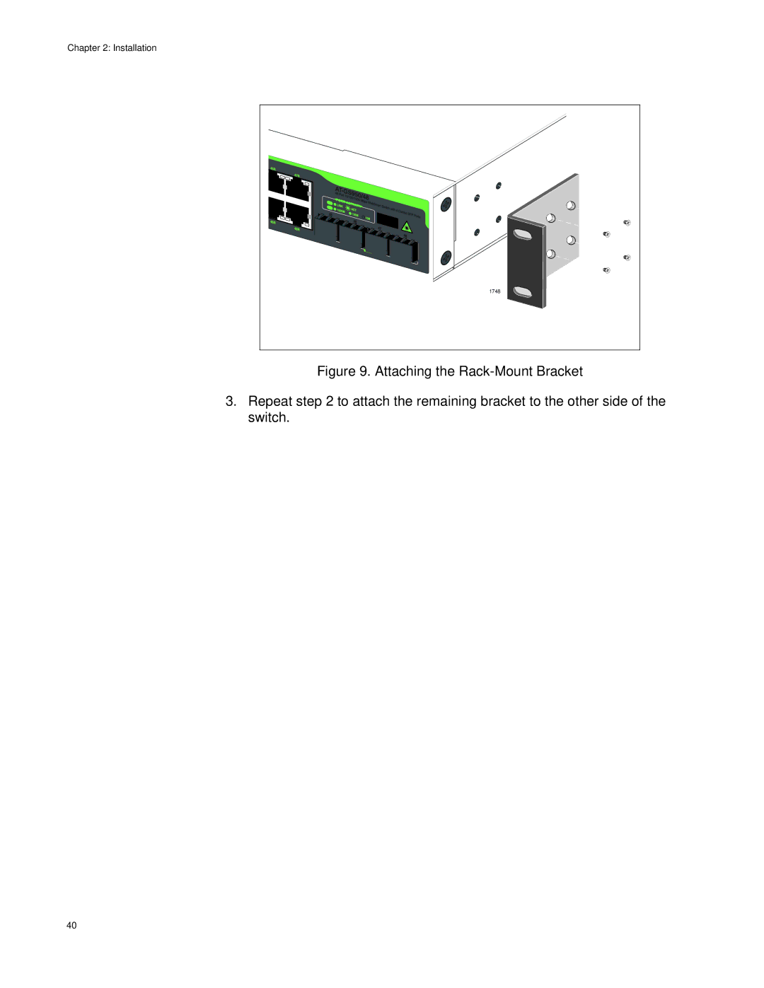 Allied Telesis AT-GS950/48 manual 1748 