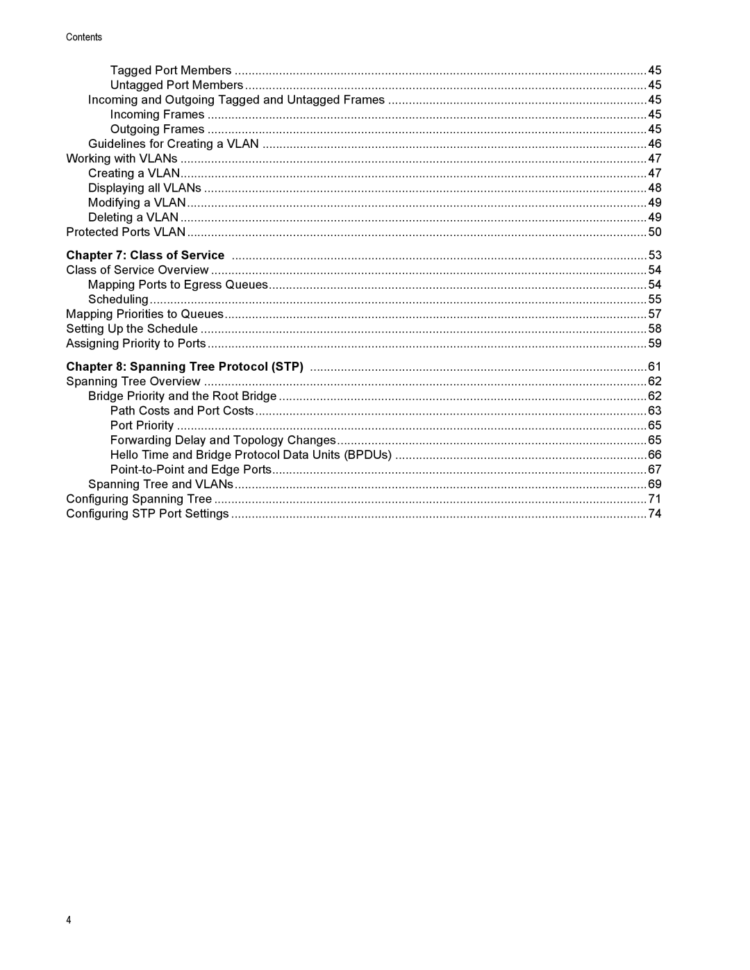 Allied Telesis AT-GS950/8 manual Contents 