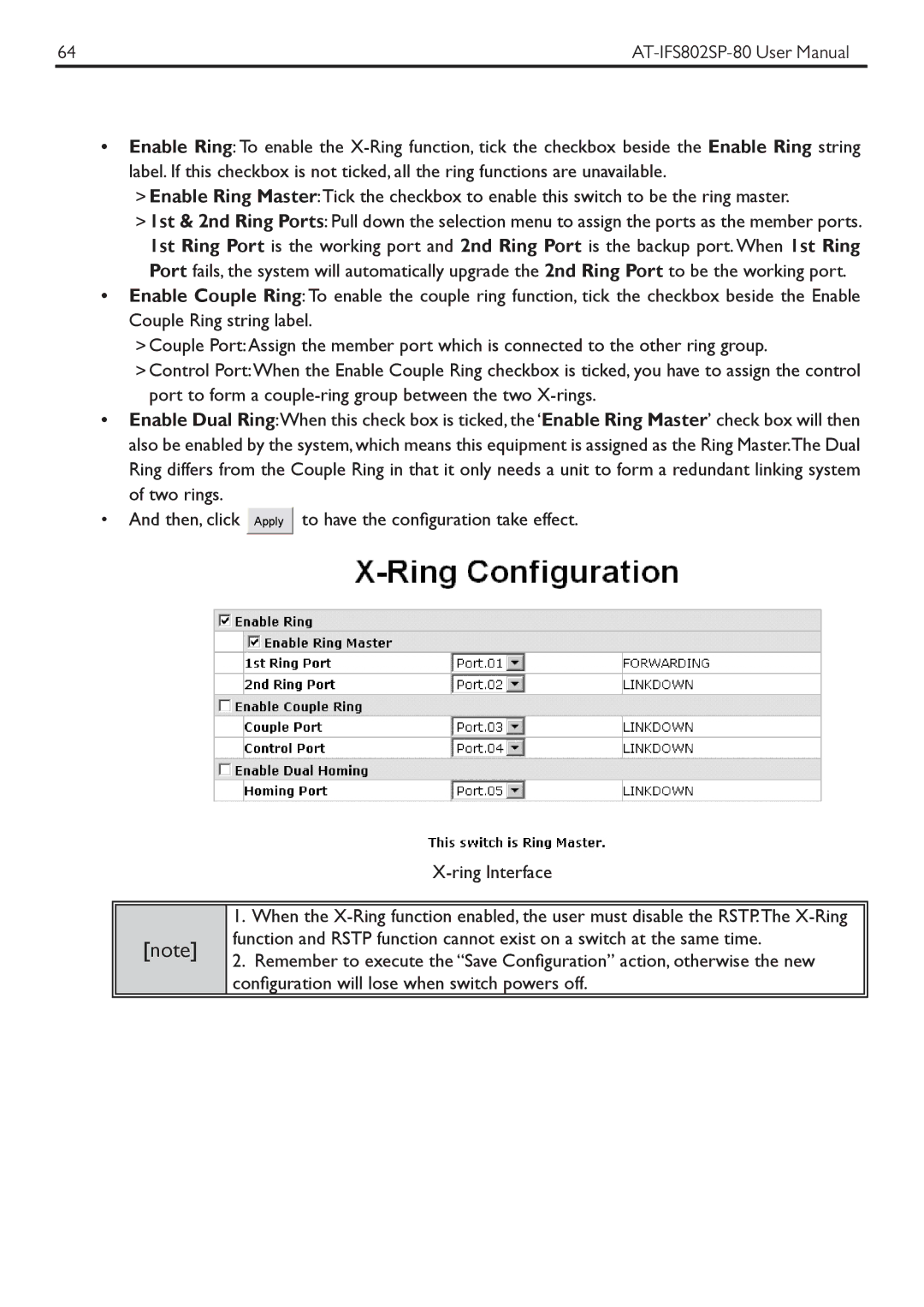 Allied Telesis AT-IFS802SP manual 