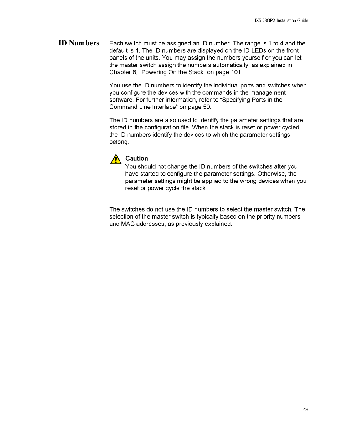 Allied Telesis AT-IX5-28GPX manual IX5-28GPX Installation Guide 