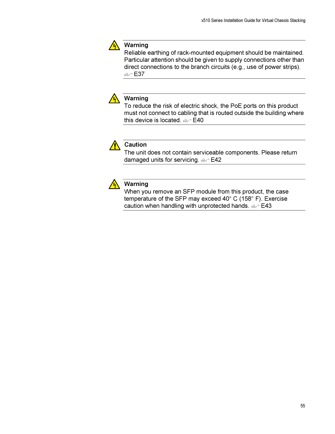 Allied Telesis AT-IX5-28GPX manual X510 Series Installation Guide for Virtual Chassis Stacking 