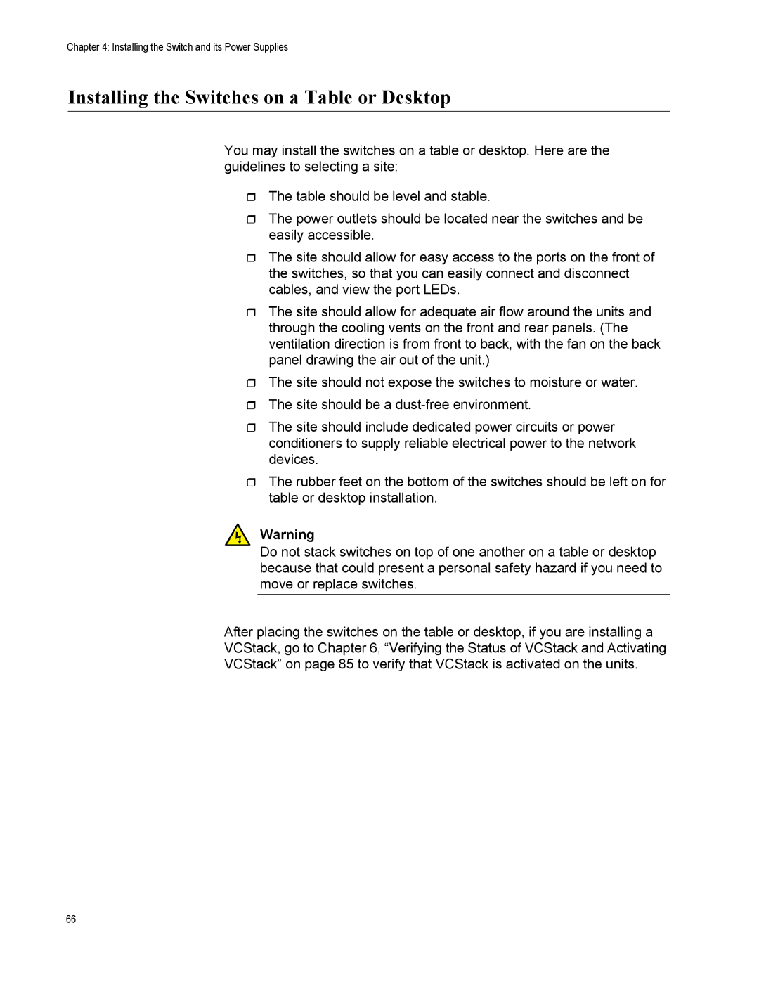 Allied Telesis AT-IX5-28GPX manual Installing the Switches on a Table or Desktop 