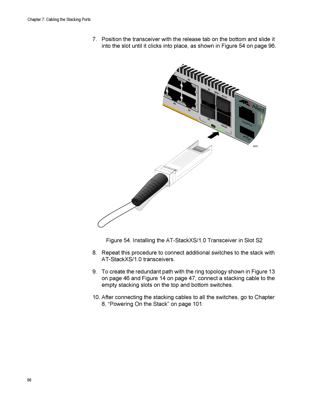 Allied Telesis AT-IX5-28GPX manual Sfp+ 