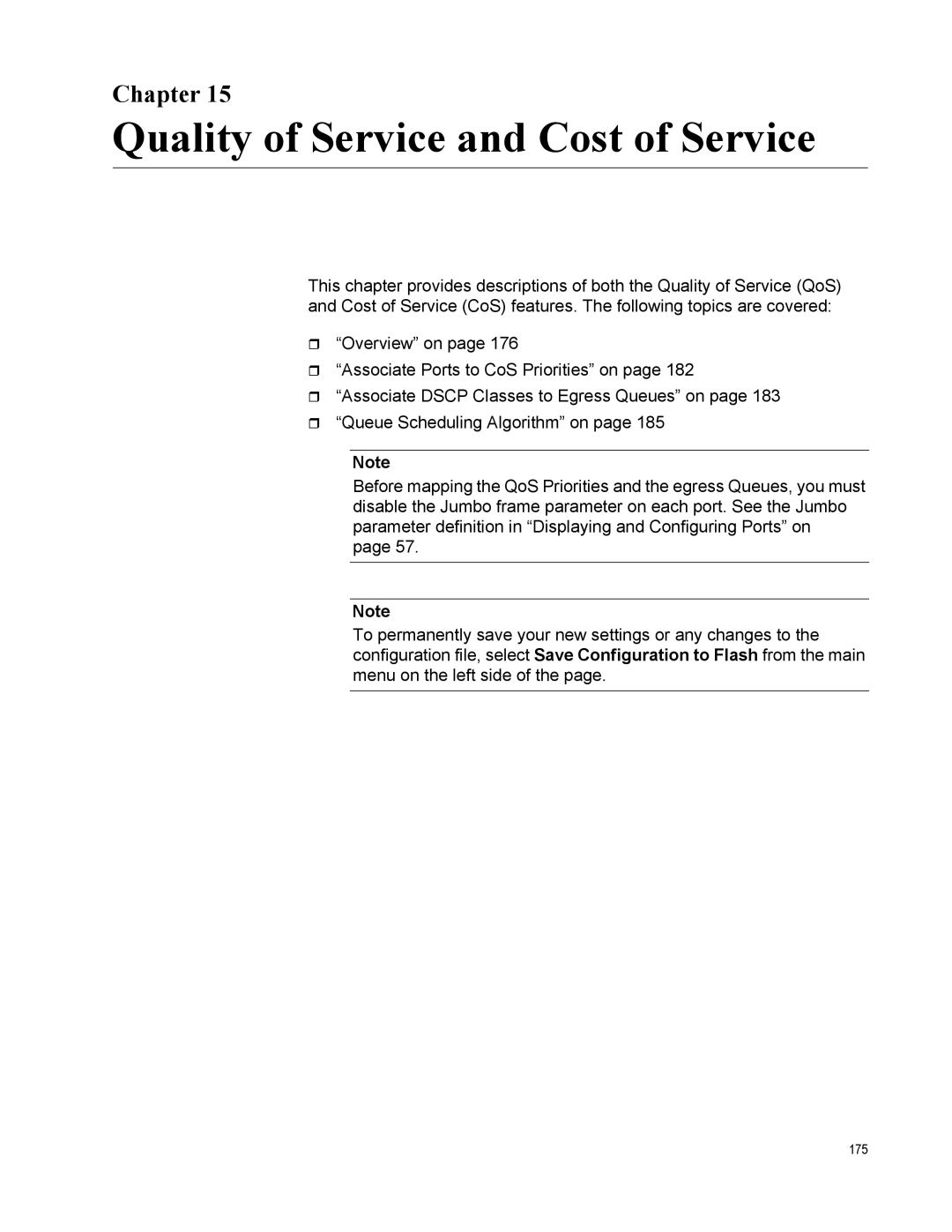 Allied Telesis AT-GS950/10PS, AT-S110 manual Quality of Service and Cost of Service, Chapter 