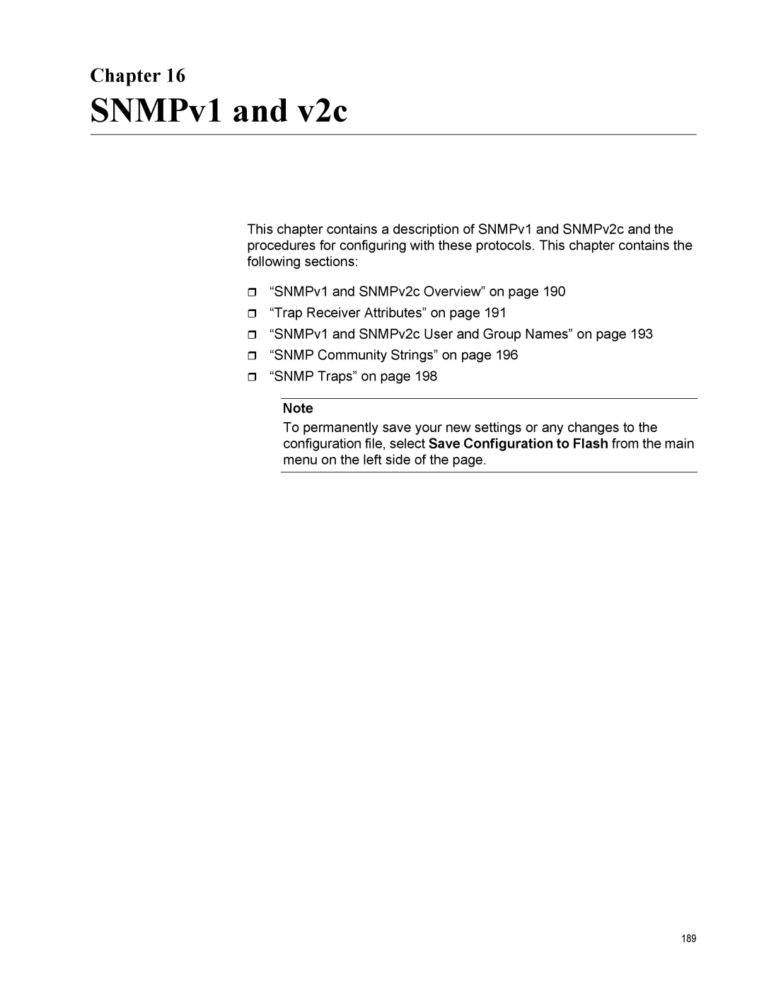 Allied Telesis AT-GS950/10PS, AT-S110 manual SNMPv1 and v2c, Chapter 