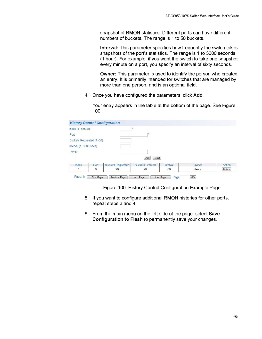 Allied Telesis AT-GS950/10PS, AT-S110 manual 251 