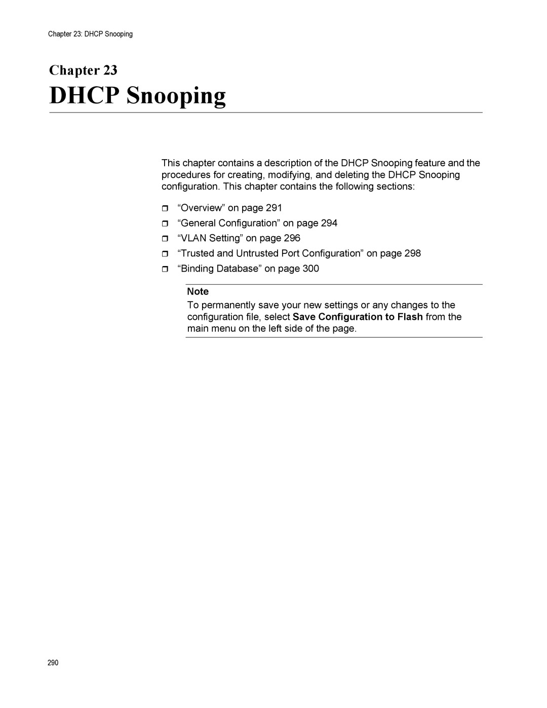 Allied Telesis AT-S110, AT-GS950/10PS manual Dhcp Snooping 