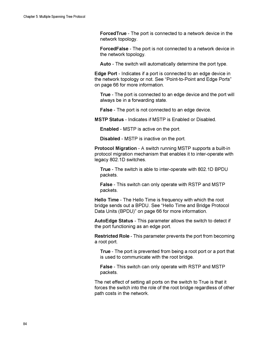 Allied Telesis AT-S110, AT-GS950/10PS manual Multiple Spanning Tree Protocol 