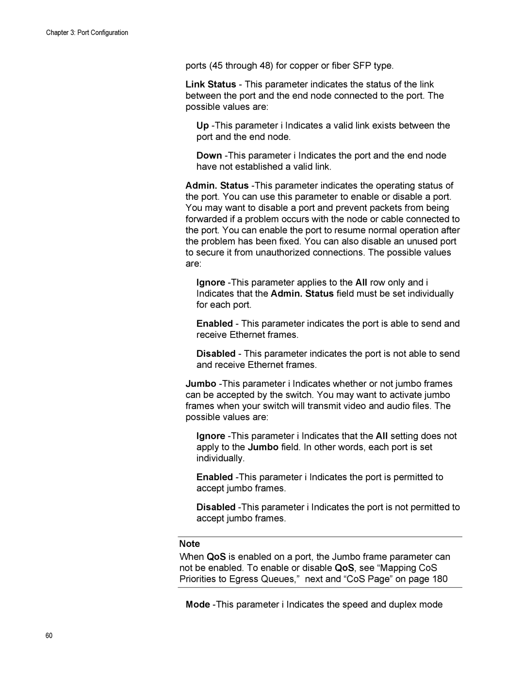 Allied Telesis AT-S111, AT-GS950/48PS manual Port Configuration 