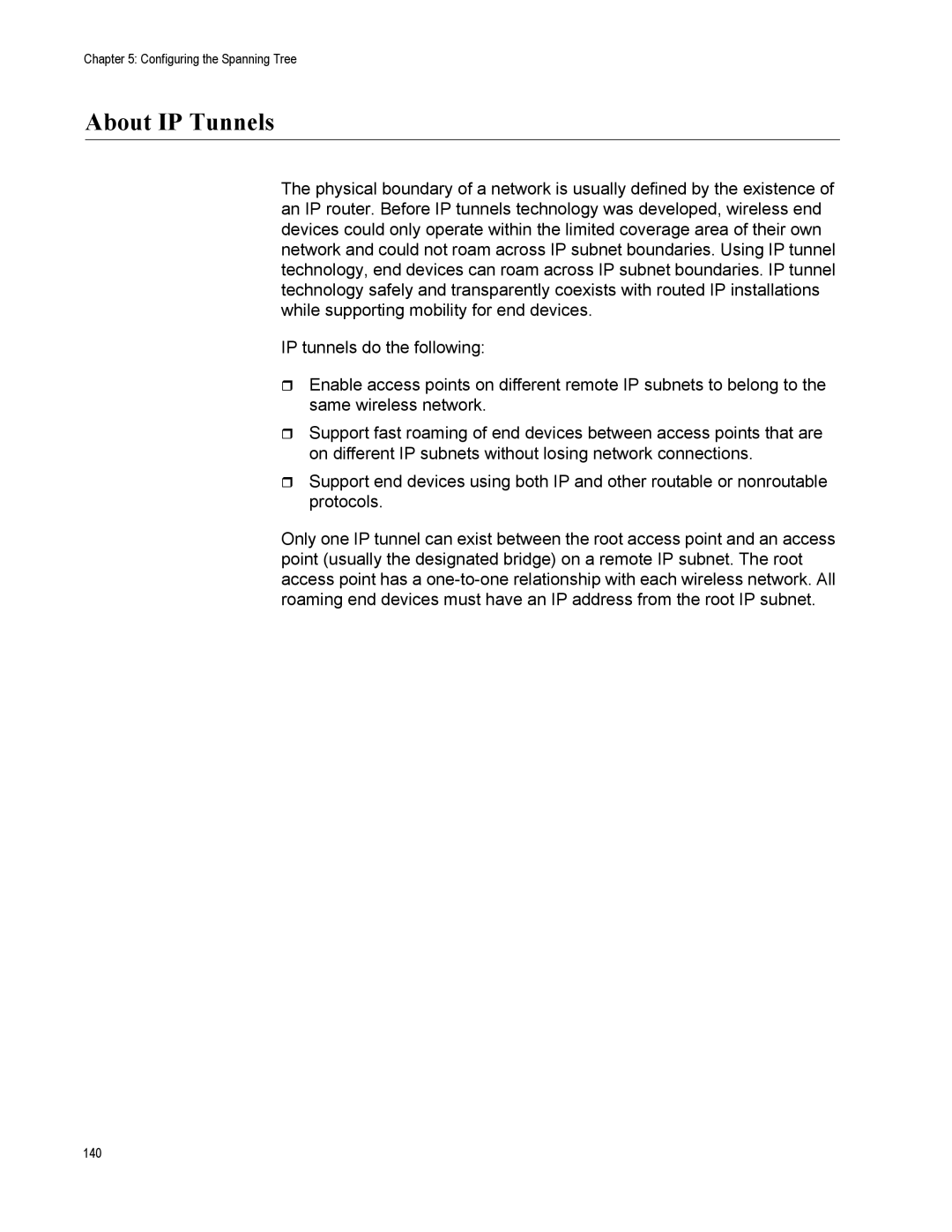 Allied Telesis AT-WA7500, AT-WA7501 manual About IP Tunnels 