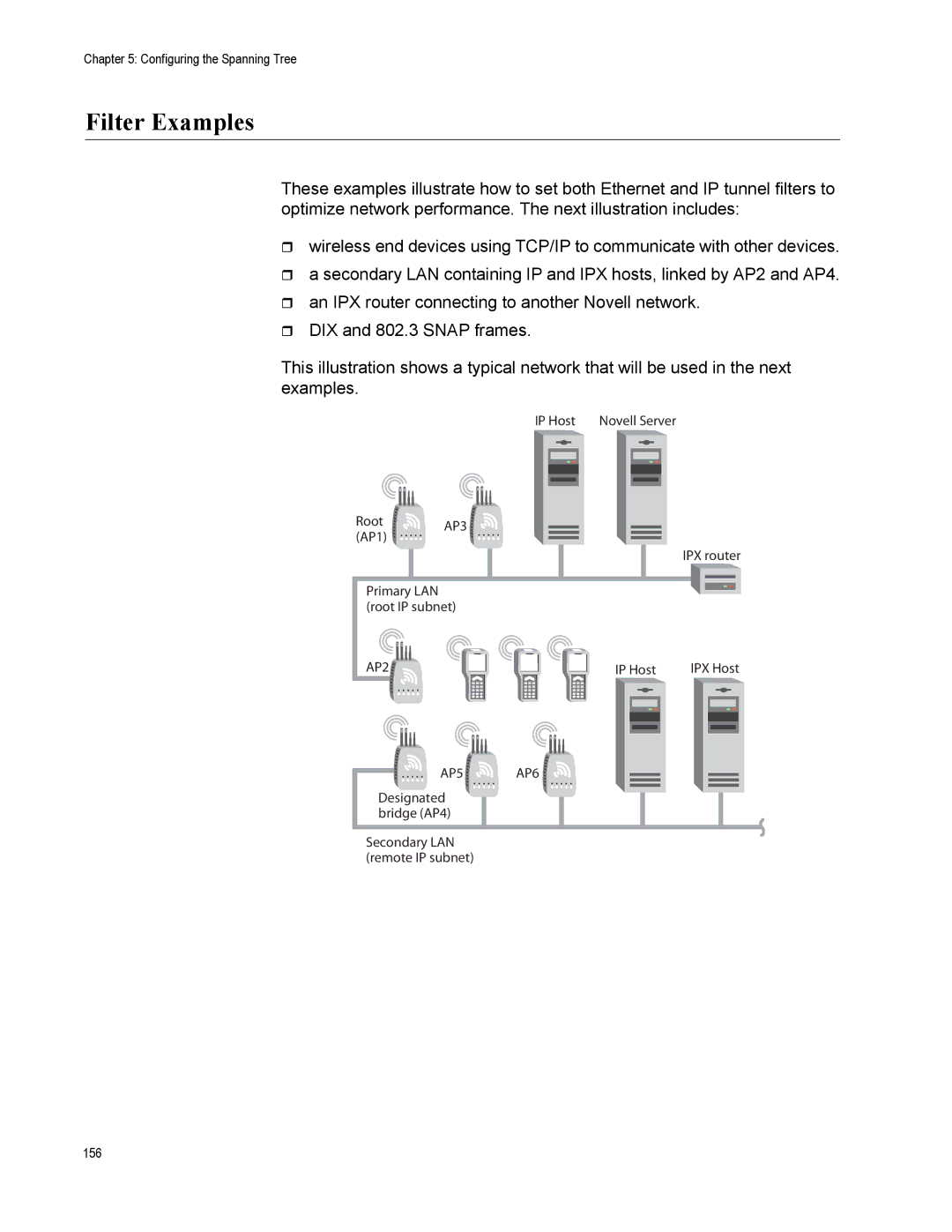 Allied Telesis AT-WA7500, AT-WA7501 manual Filter Examples 