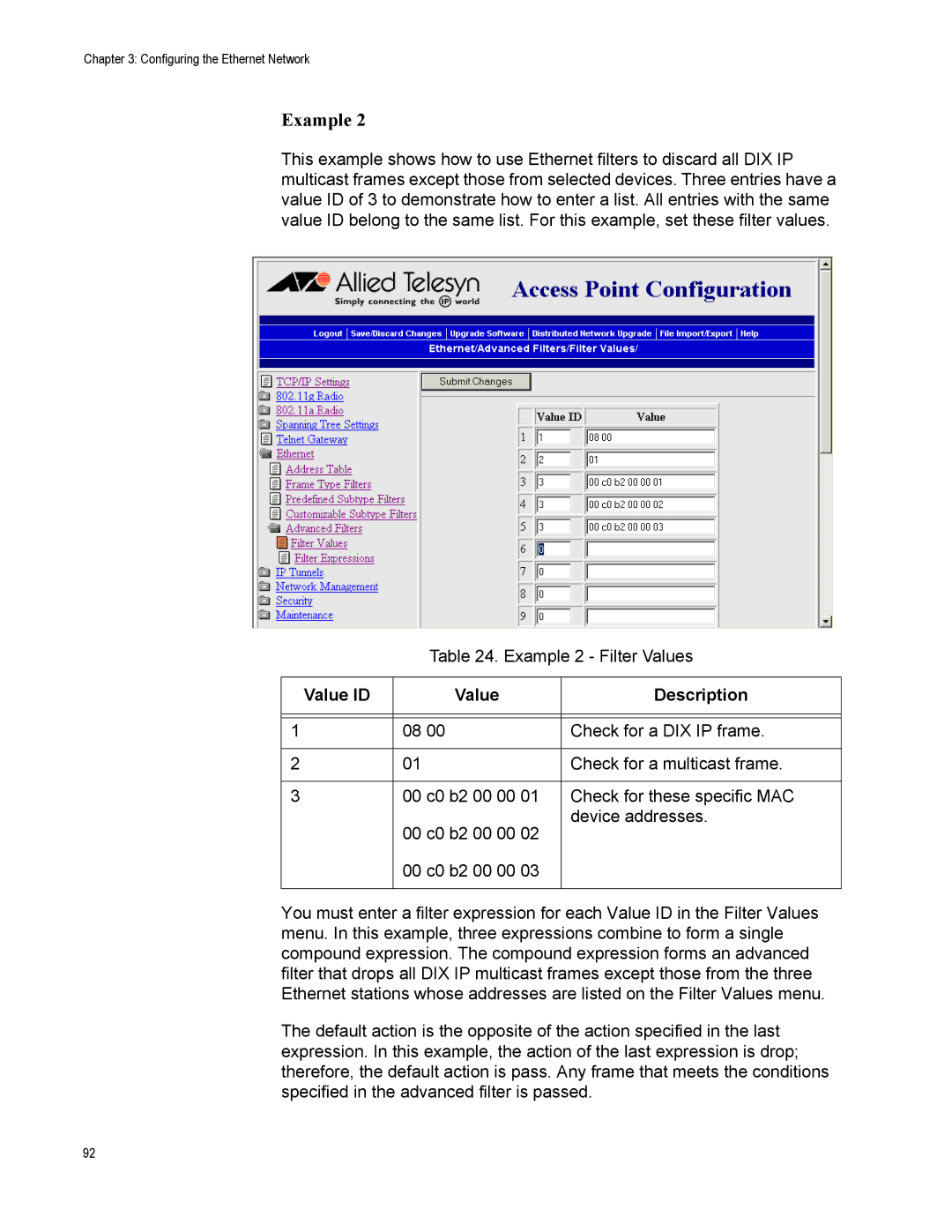 Allied Telesis AT-WA7500, AT-WA7501 manual Check for a DIX IP frame 