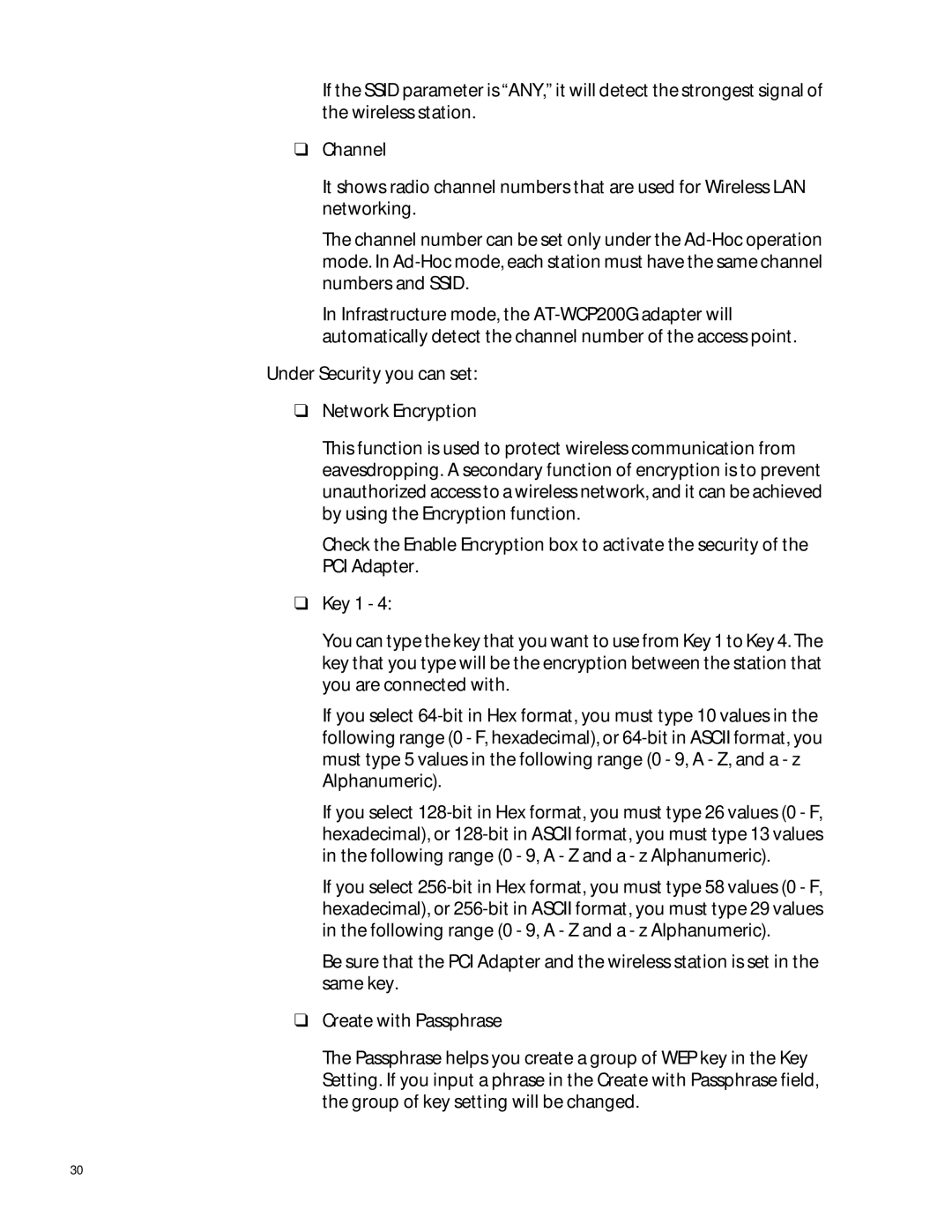 Allied Telesis AT-WCP200G manual 