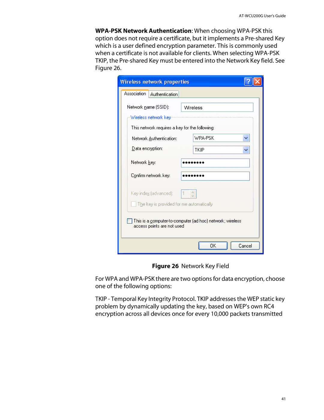 Allied Telesis AT-WCU200G manual Wireless 