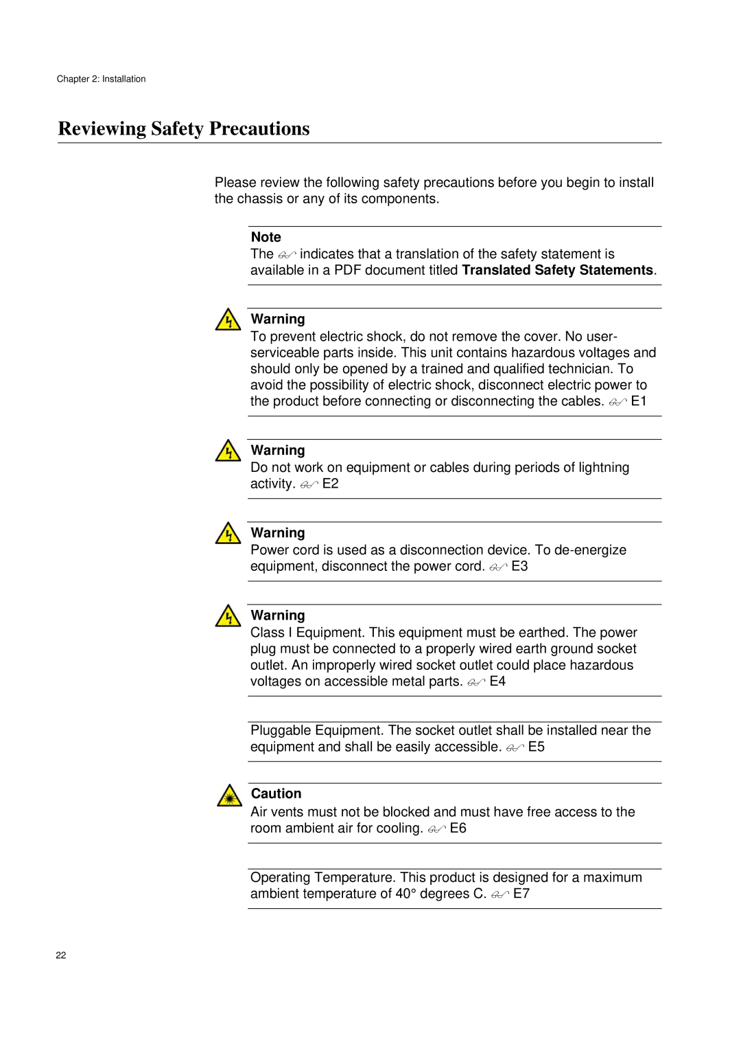 Allied Telesis AT-X210-16GT, AT-X210-9GT, AT-X210-24GT manual Reviewing Safety Precautions 