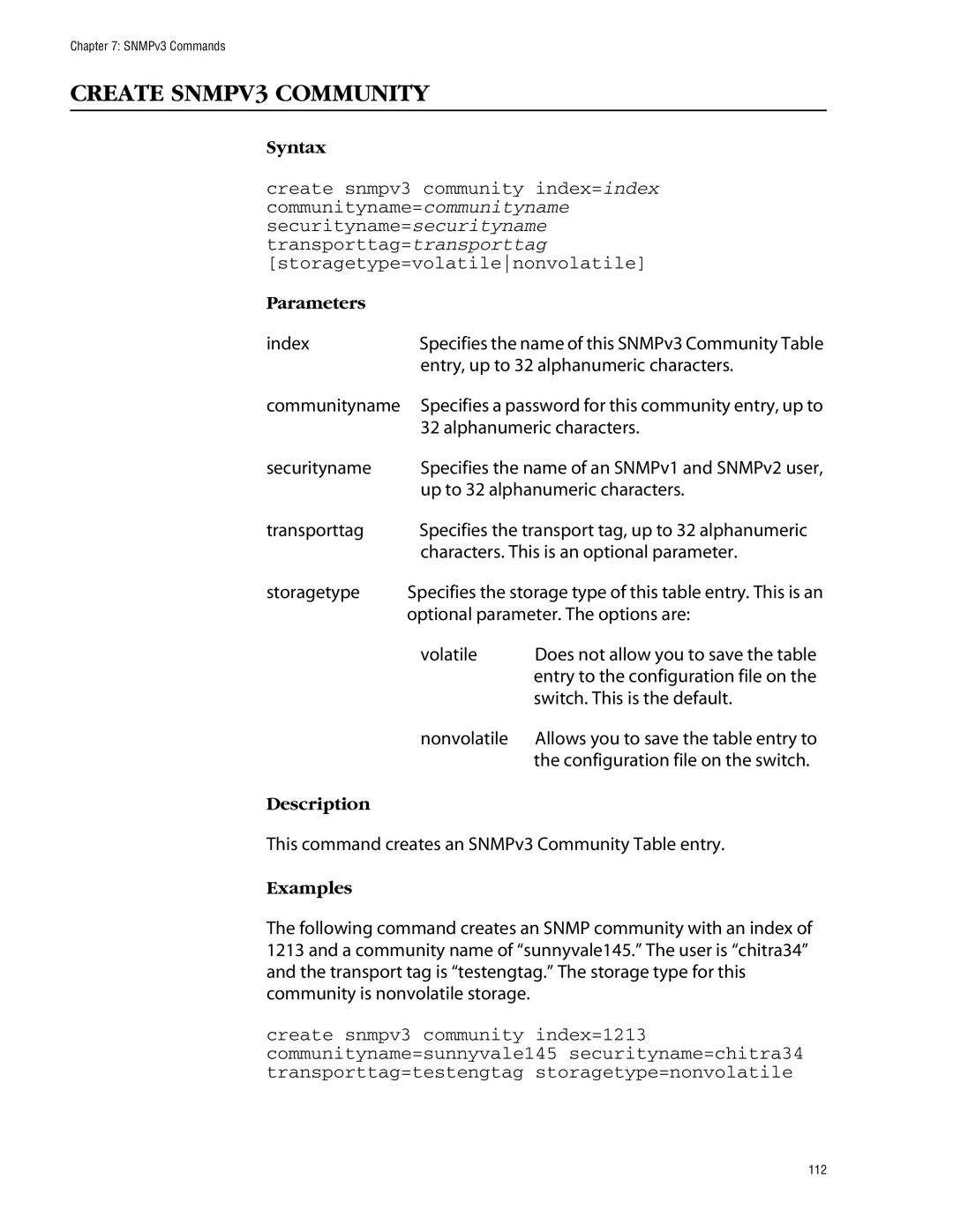 Allied Telesis management software layer 2+ fast ethernet switches manual Create SNMPV3 Community 