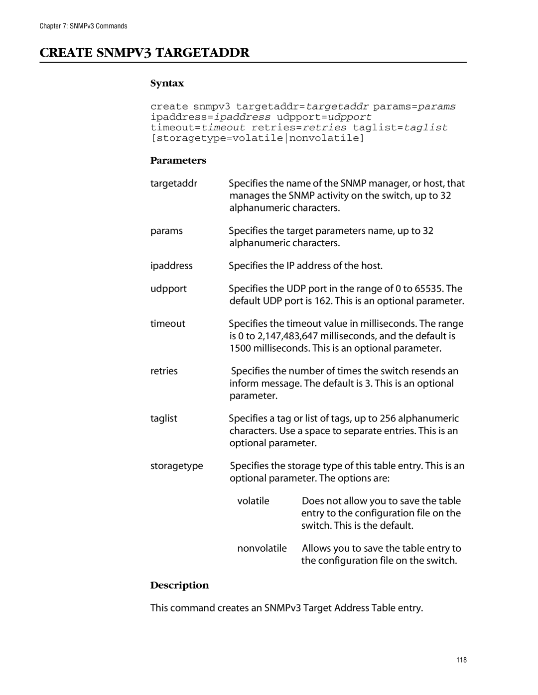 Allied Telesis management software layer 2+ fast ethernet switches manual Create SNMPV3 Targetaddr 