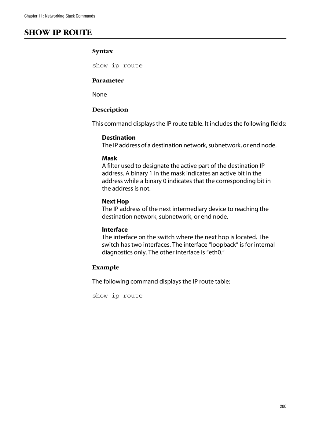 Allied Telesis management software layer 2+ fast ethernet switches manual Following command displays the IP route table 