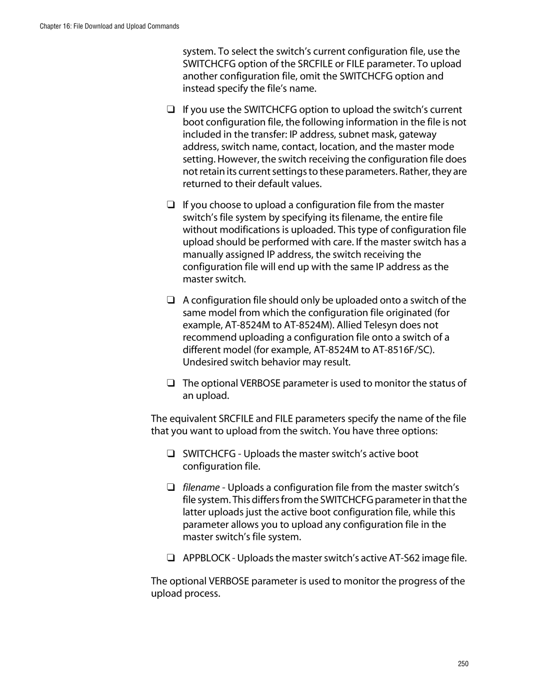 Allied Telesis management software layer 2+ fast ethernet switches manual 250 