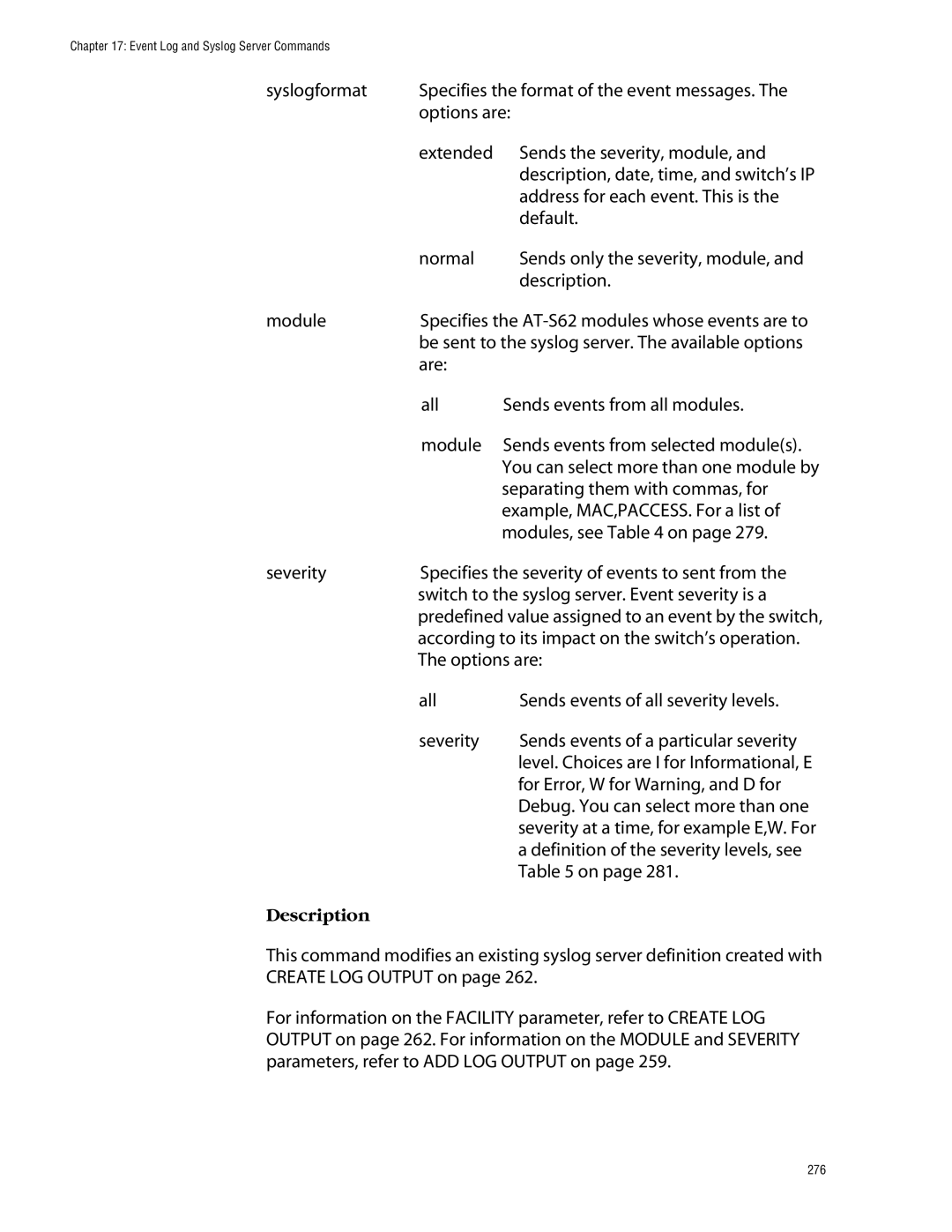 Allied Telesis management software layer 2+ fast ethernet switches manual Address for each event. This is, Modules, see on 