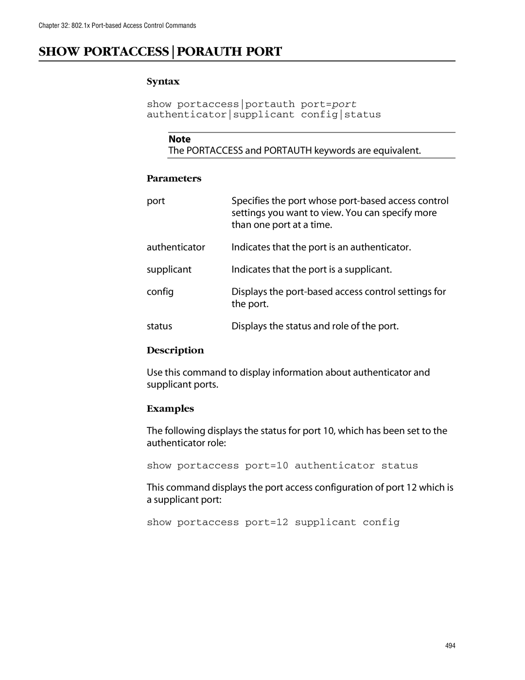 Allied Telesis management software layer 2+ fast ethernet switches manual Show Portaccessporauth Port 