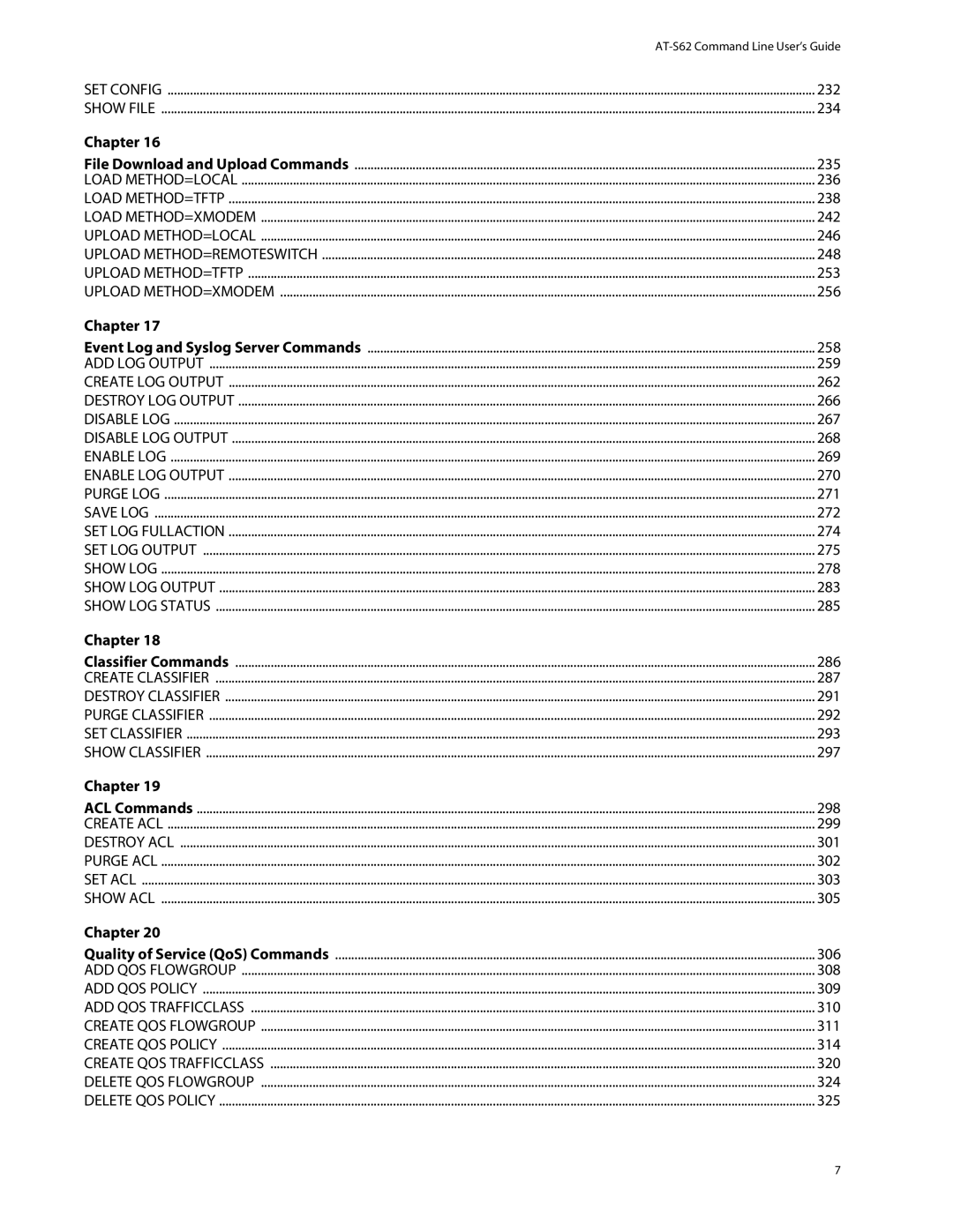 Allied Telesis management software layer 2+ fast ethernet switches manual 232 