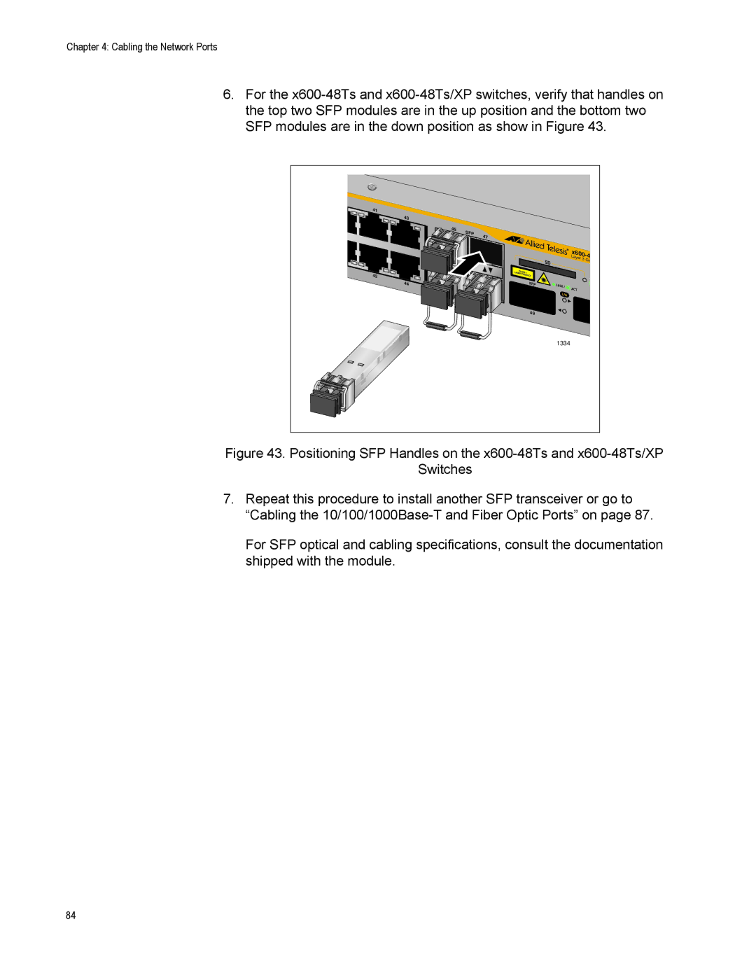 Allied Telesis x600-48Ts, x600-24Ts/XP, x600-24Ts-POE, X600-24TS-POE+, X600-48TS/XP manual 1334 