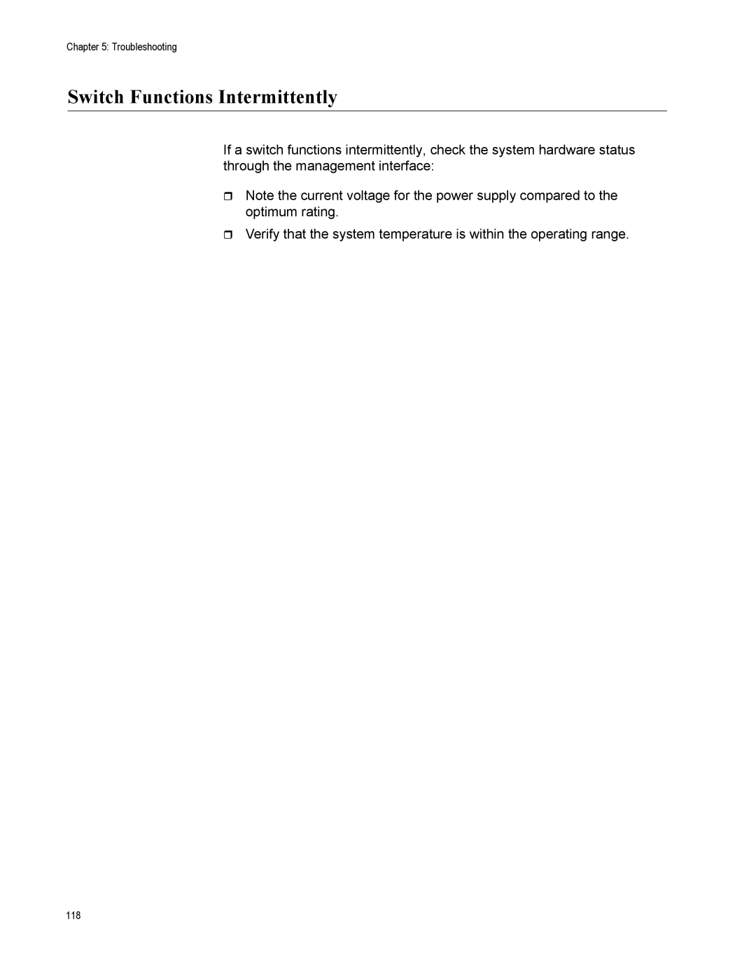 Allied Telesis X610-48TS/X, X610-48TS-POE+, X610-24TS-POE+, X610-24SPS/X, X610-24TS/X-POE+ Switch Functions Intermittently 