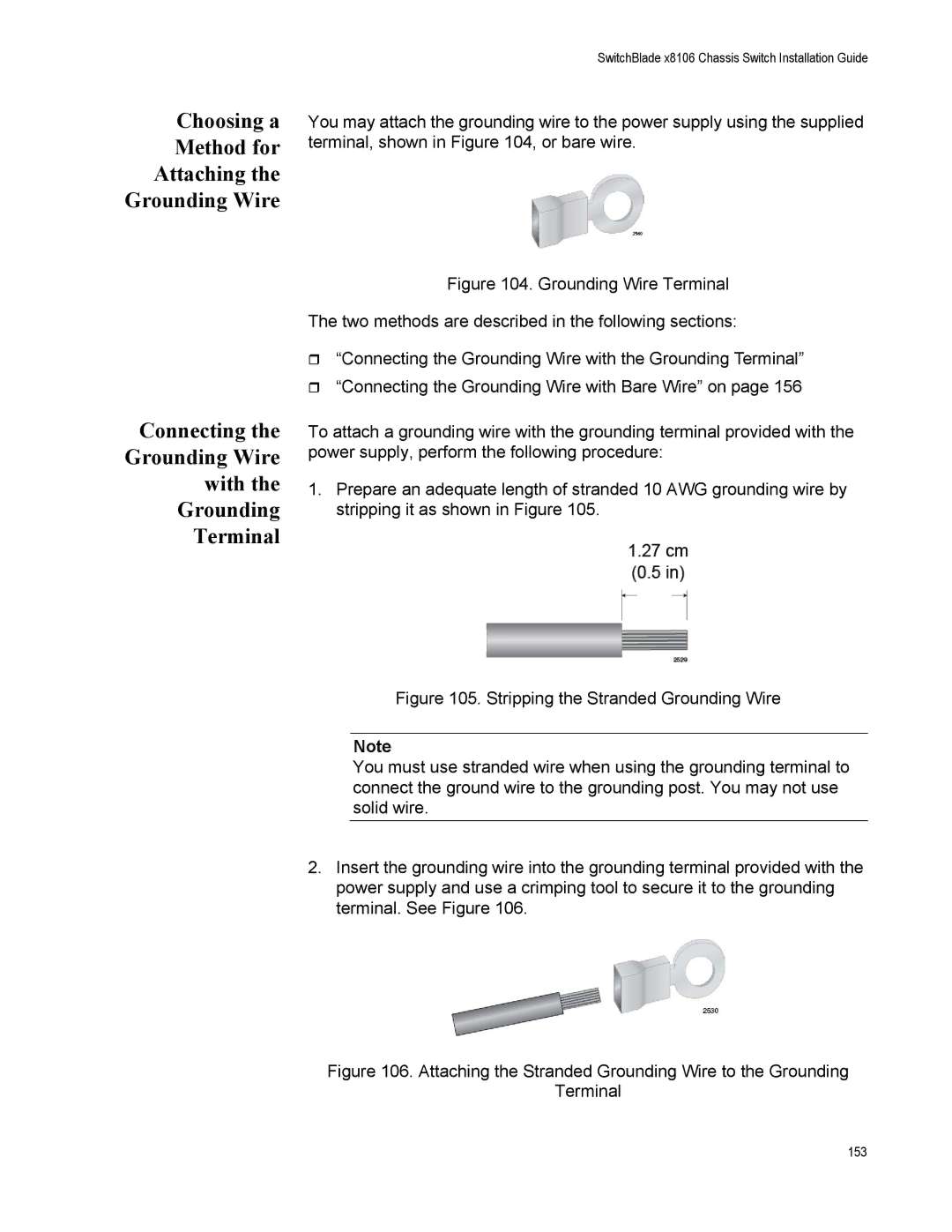 Allied Telesis X8106 manual 153 