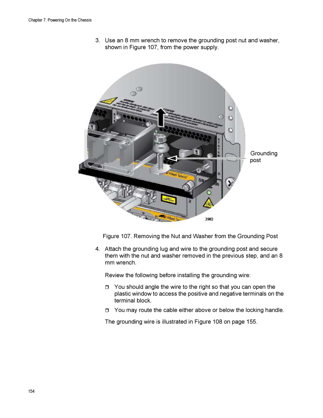 Allied Telesis X8106 manual 154 