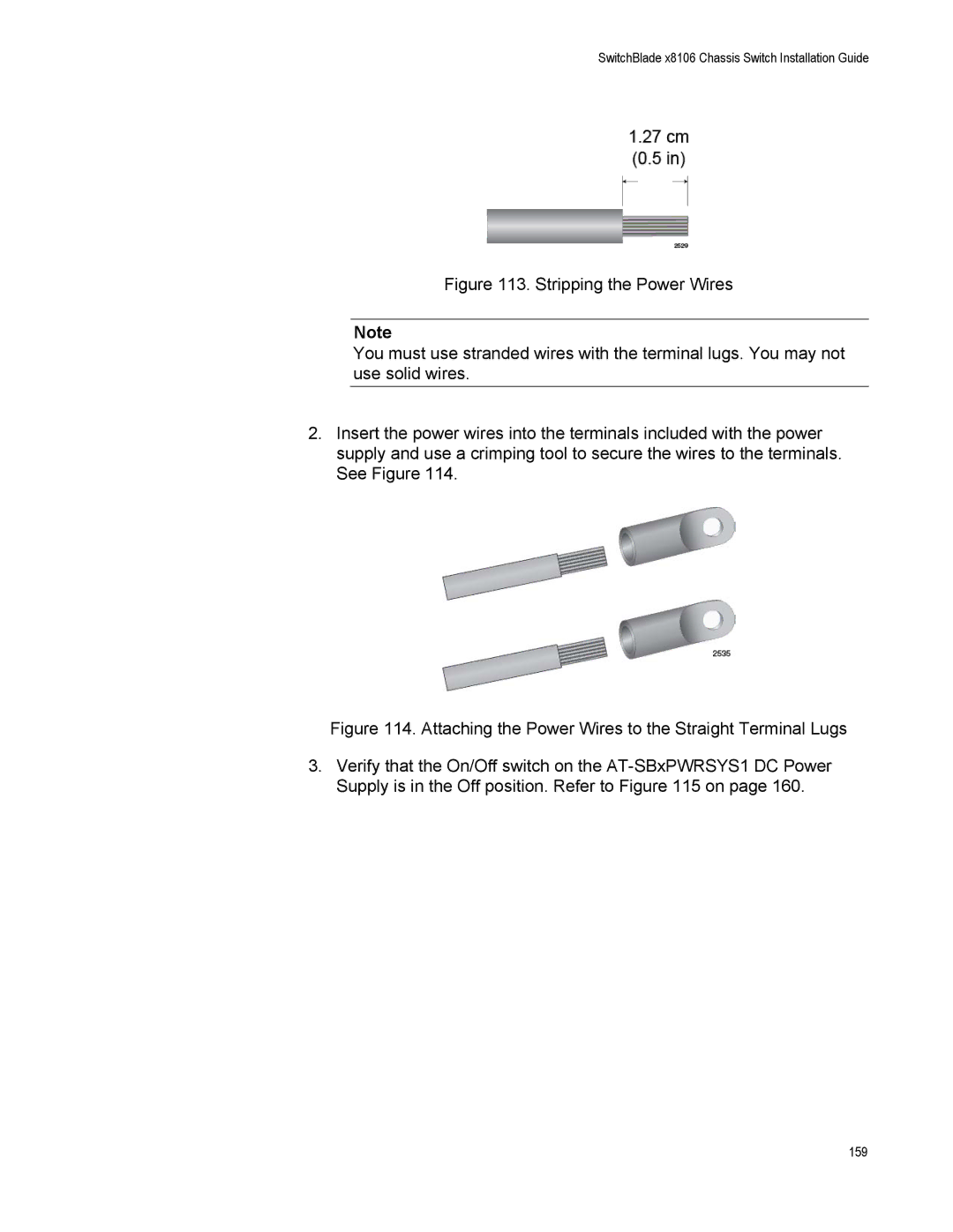 Allied Telesis X8106 manual 159 