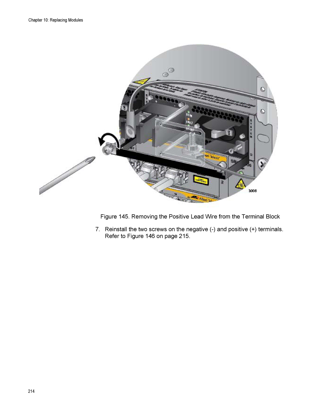 Allied Telesis X8106 manual 214 