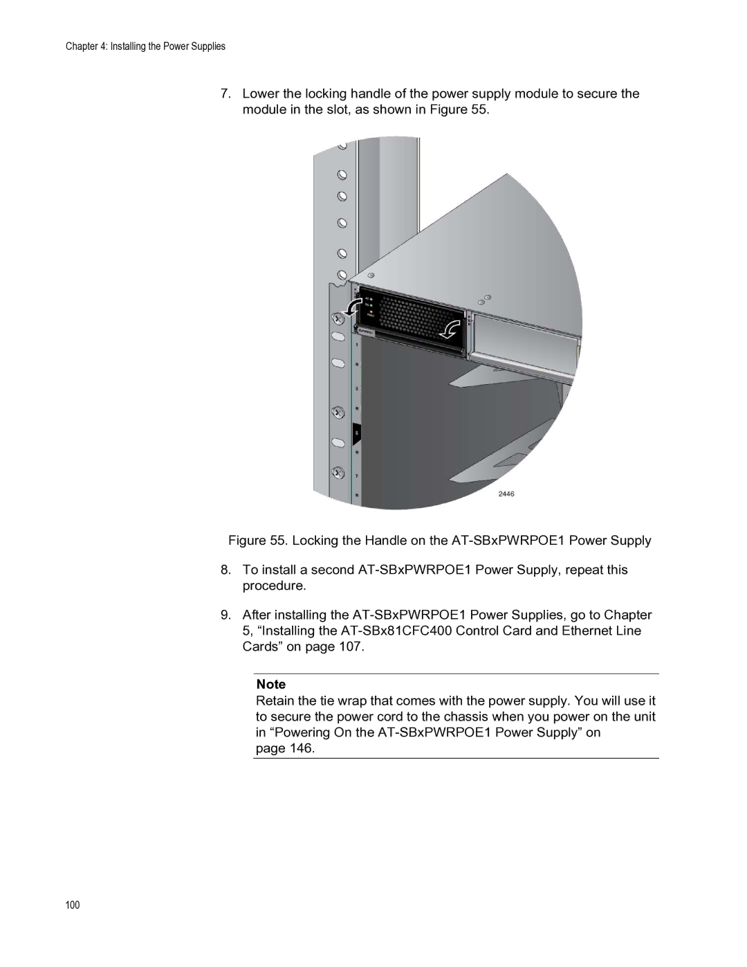 Allied Telesis X8112 manual 100 