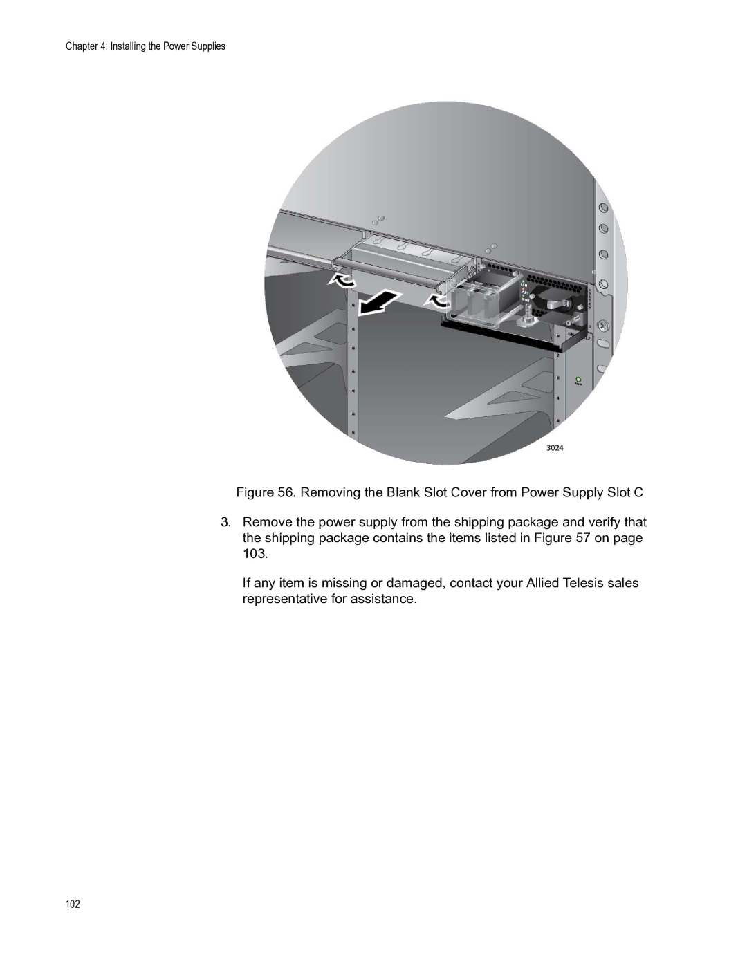 Allied Telesis X8112 manual 102 