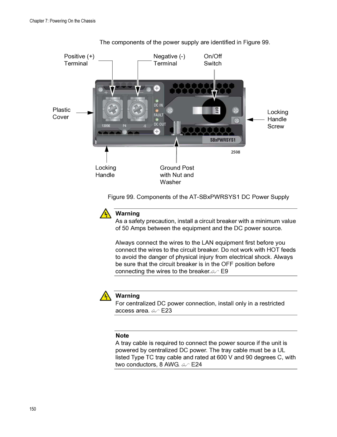 Allied Telesis X8112 manual 150 