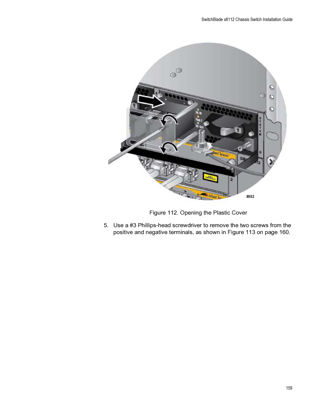 Allied Telesis X8112 manual 159 