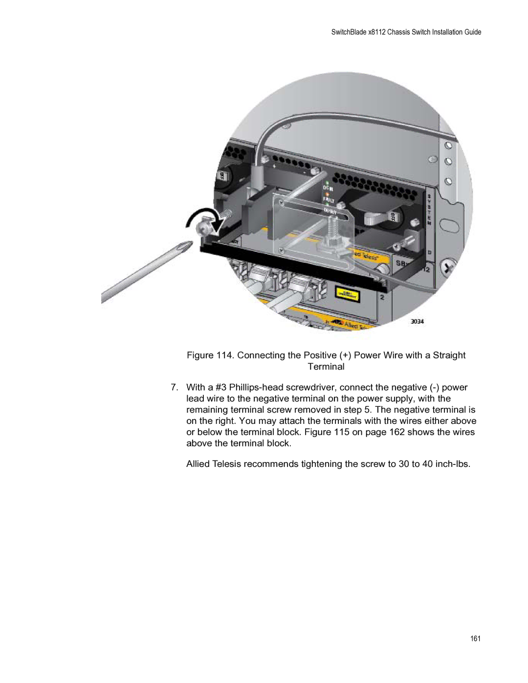 Allied Telesis X8112 manual 161 