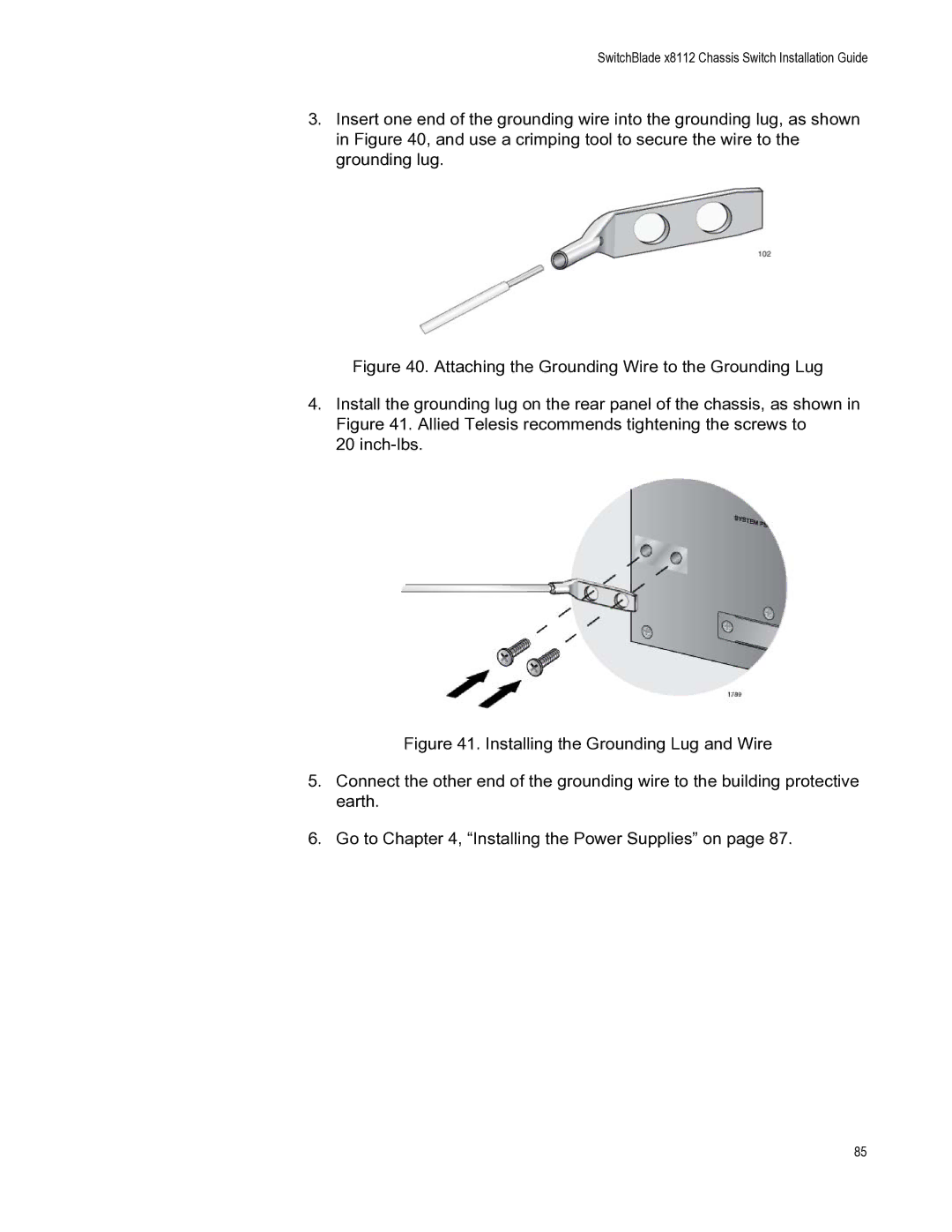 Allied Telesis X8112 manual SwitchBlade x8112 Chassis Switch Installation Guide 