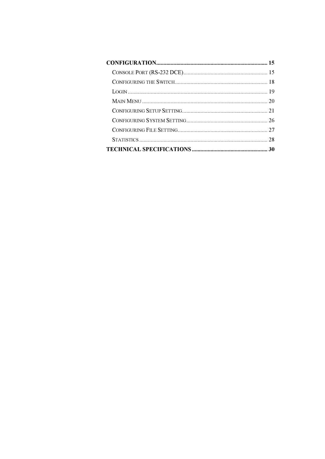 Alloy Computer Products NS-24T01FS manual Technical Specifications 