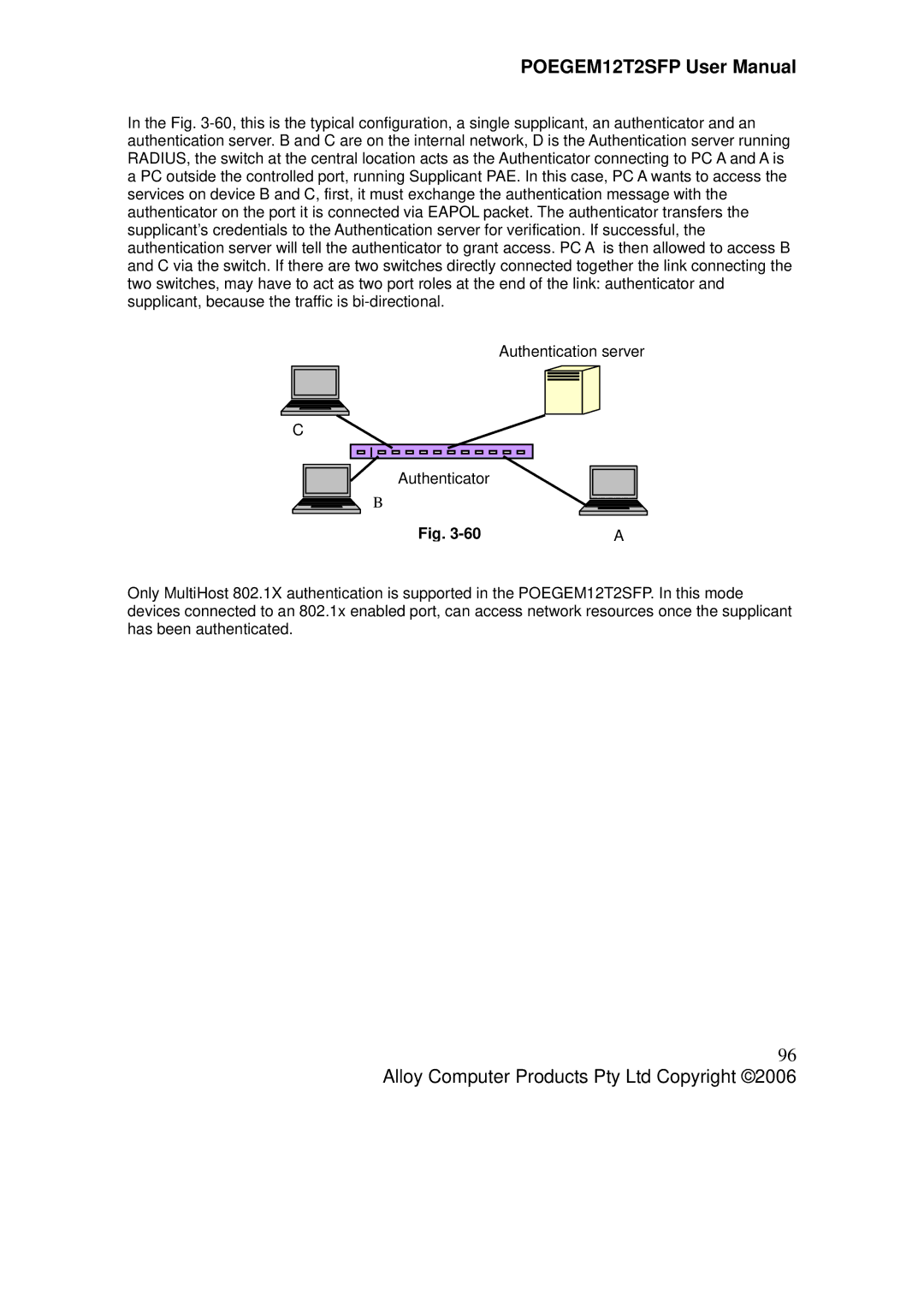 Alloy Computer Products POEGEM12T2SFP user manual 