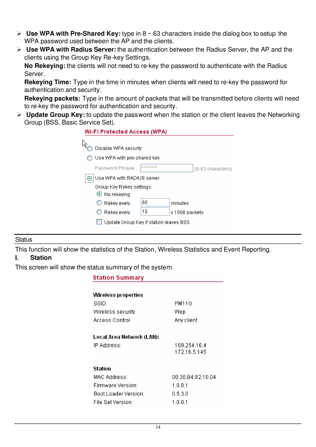 Alloy Computer Products WDS2454AP manual Station 