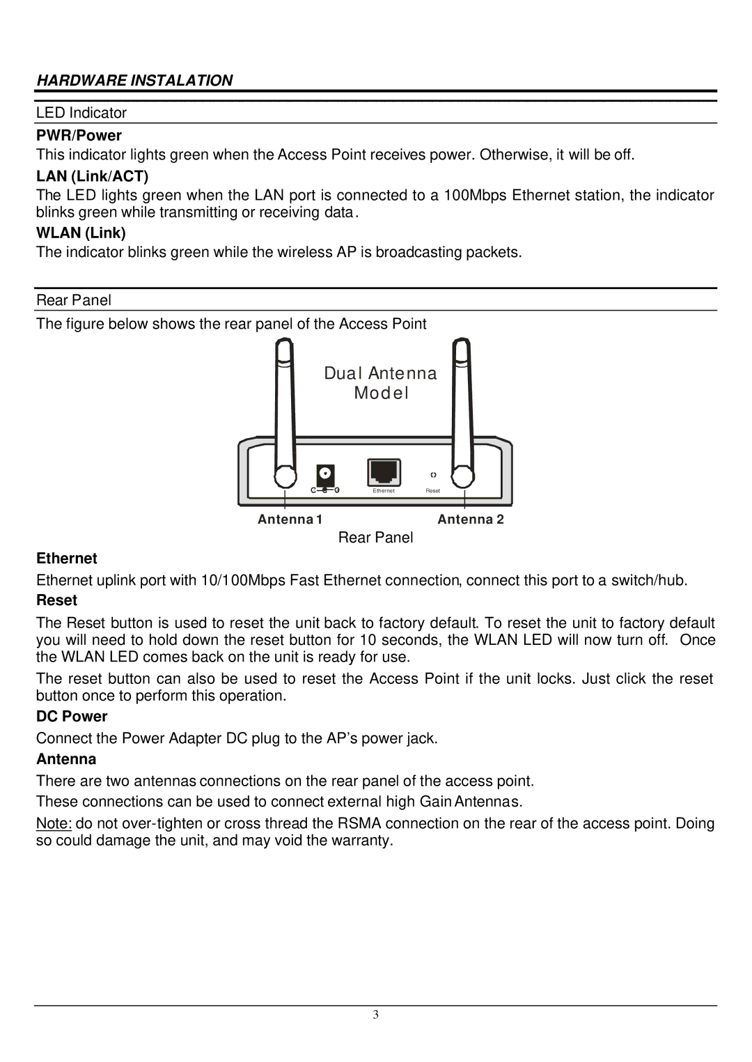 Alloy Computer Products WDS2454AP manual Hardware Instalation 